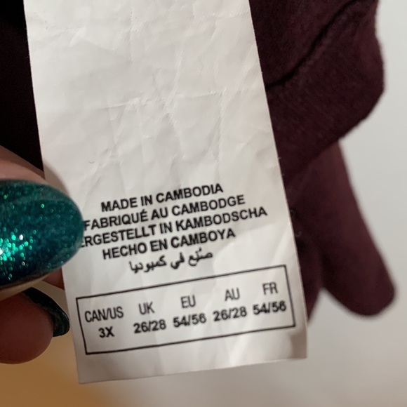 Pennington’s Dark Mauve Knit Sweater Midi Dress - Picture 8 of 9